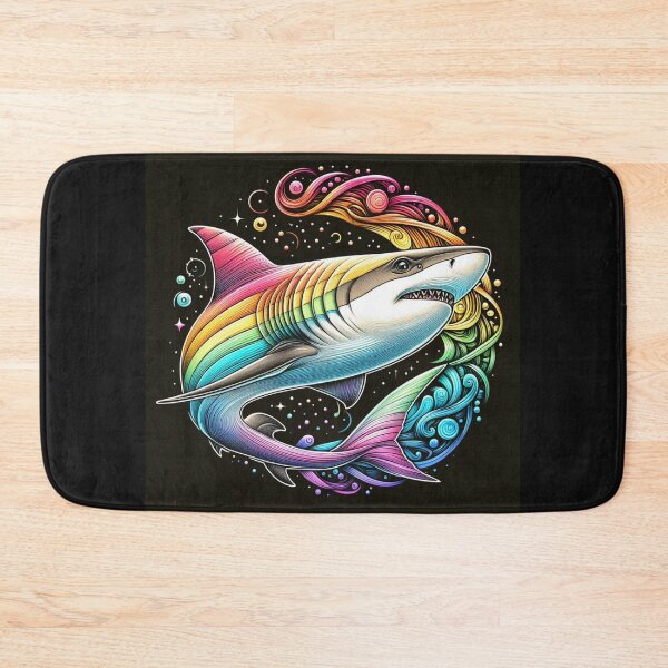 Item preview, Sea of Colors: Exploring the Majesty of the Rainbow Shark designed and sold by FreedomFrames.