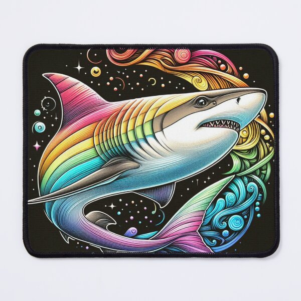 Item preview, Sea of Colors: Exploring the Majesty of the Rainbow Shark designed and sold by FreedomFrames.