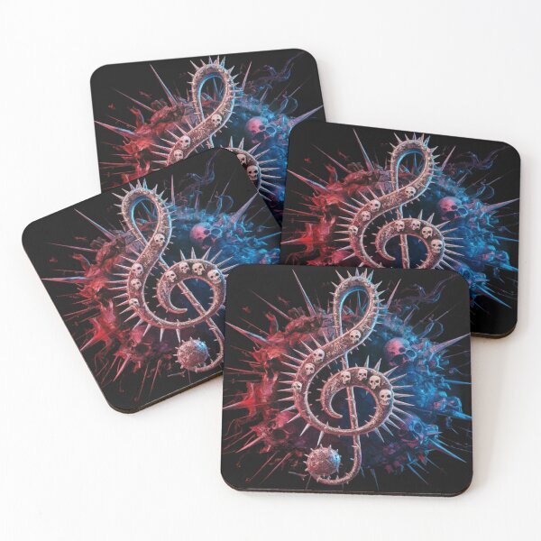 Item preview, Dark Treble Clef designed and sold by HowMonkeyShop.