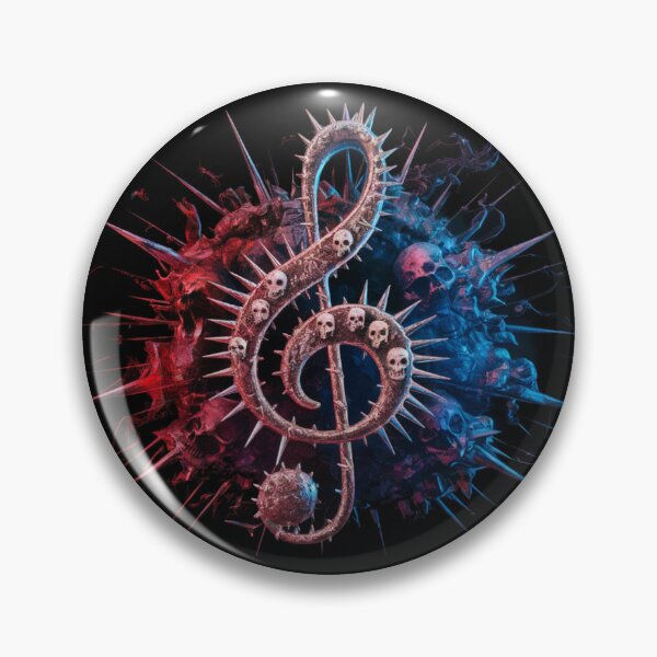 Item preview, Dark Treble Clef designed and sold by HowMonkeyShop.