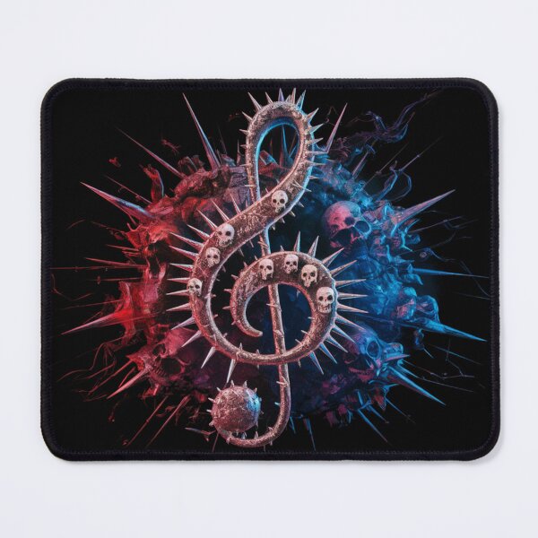 Item preview, Dark Treble Clef designed and sold by HowMonkeyShop.
