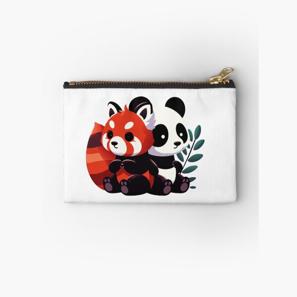 Item preview, Panda Pals - A Charming Red Panda & Panda Bear Illustration designed and sold by Designowner.
