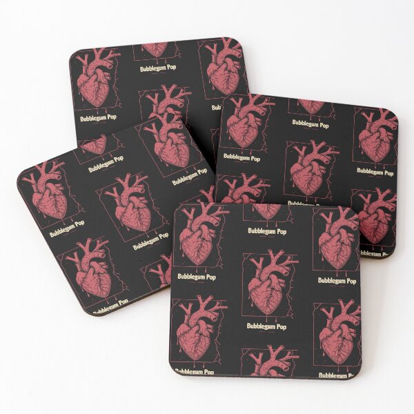 Item preview, Bubblegum Rock: Romantic Heart in Dark Style with Honey Flavor designed and sold by Piotrek0001.