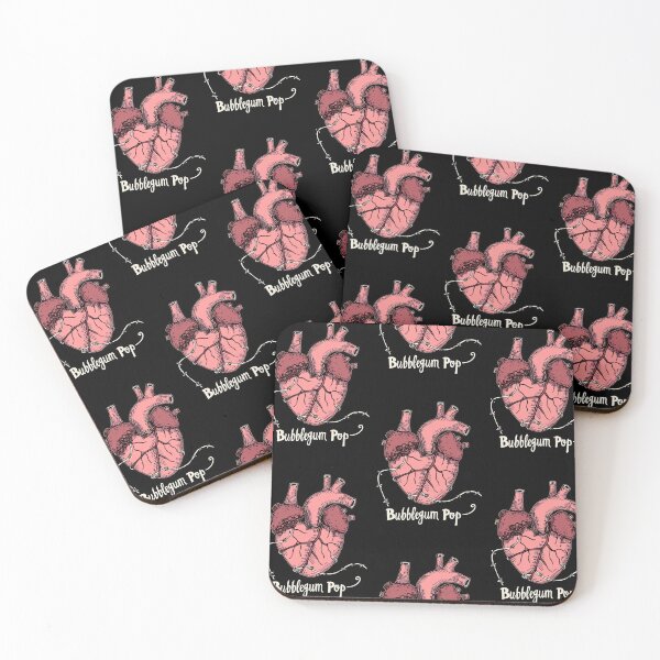 Item preview, Bubblegum Rock: Romantic Heart in Dark Style with Honey Flavor designed and sold by Piotrek0001.