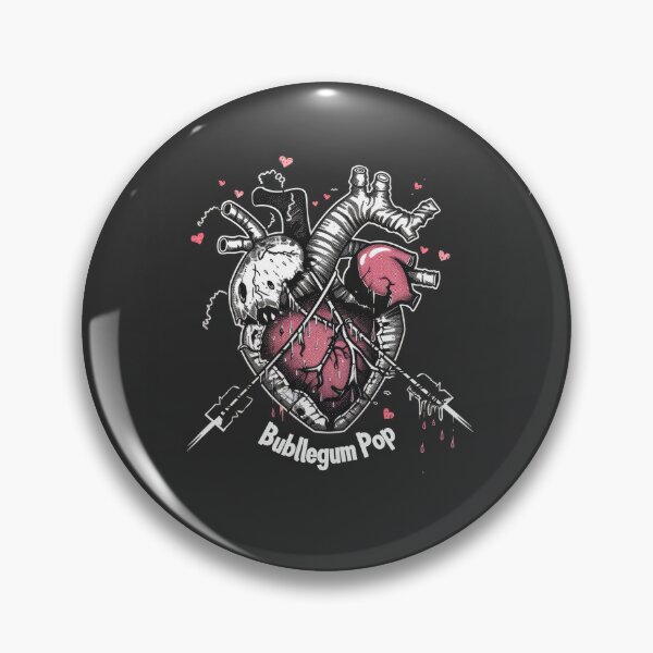 Item preview, Bubblegum Rock: Romantic Heart in Dark Style with Honey Flavor designed and sold by Piotrek0001.
