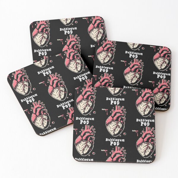 Item preview, Bubblegum Rock: Romantic Heart in Dark Style with Honey Flavor designed and sold by Piotrek0001.