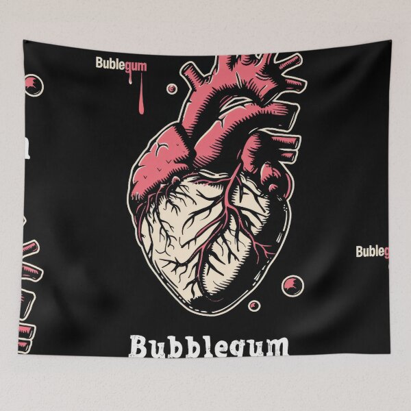 Item preview, Bubblegum Rock: Romantic Heart in Dark Style with Honey Flavor designed and sold by Piotrek0001.