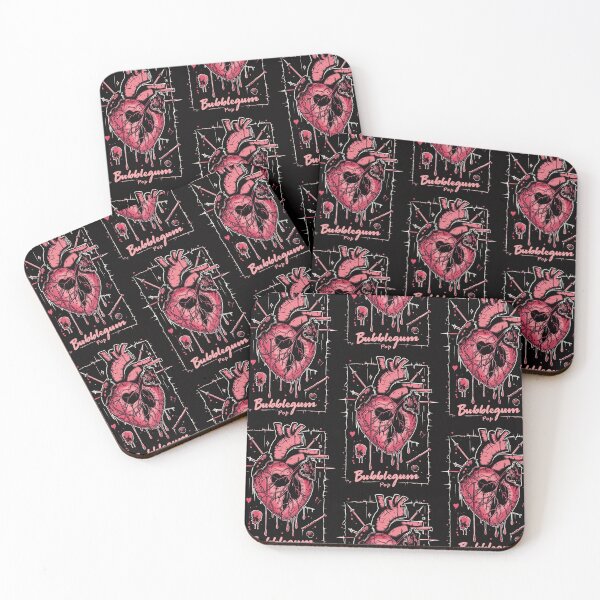 Item preview, Bubblegum Rock: Romantic Heart in Dark Style with Honey Flavor designed and sold by Piotrek0001.