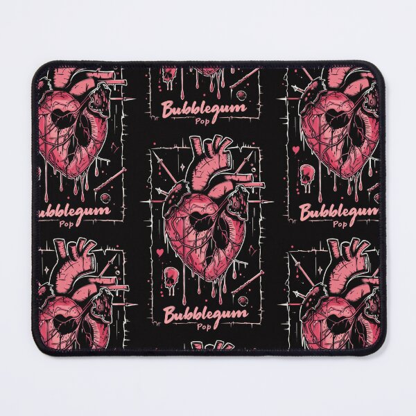 Item preview, Bubblegum Rock: Romantic Heart in Dark Style with Honey Flavor designed and sold by Piotrek0001.