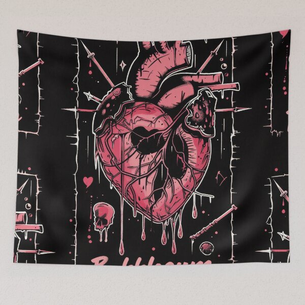 Item preview, Bubblegum Rock: Romantic Heart in Dark Style with Honey Flavor designed and sold by Piotrek0001.
