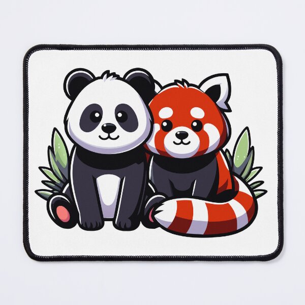 Item preview, Charming Panda and Red Panda Buddies designed and sold by Designowner.