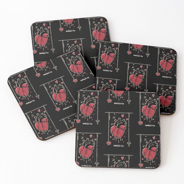 Item preview, Bubblegum Rock: Romantic Heart in Dark Style with Honey Flavor designed and sold by Piotrek0001.