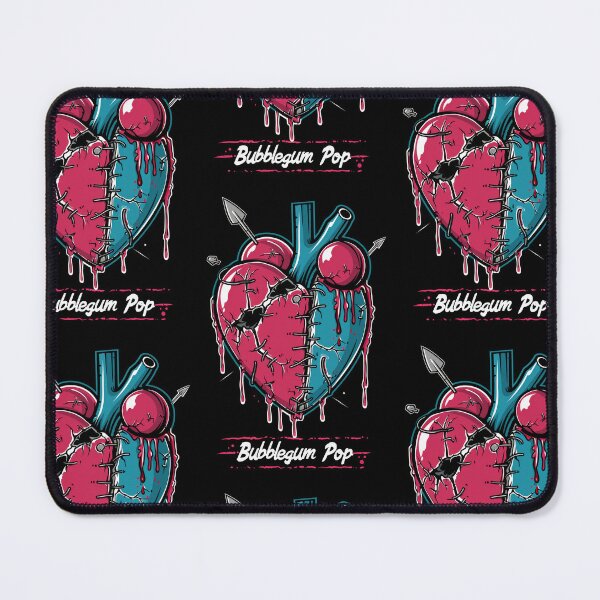 Item preview, Bubblegum Rock: Romantic Heart in Dark Style with Honey Flavor designed and sold by Piotrek0001.