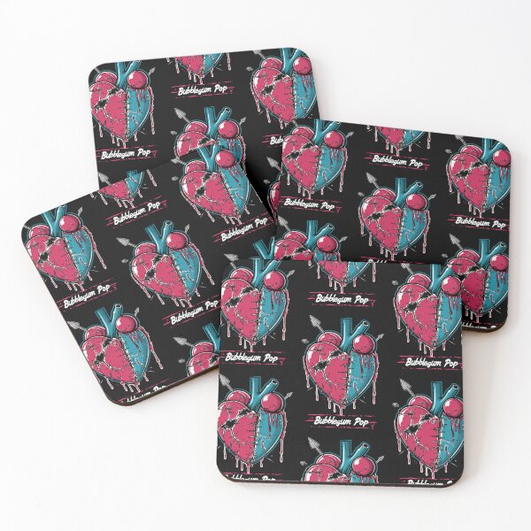 Item preview, Bubblegum Rock: Romantic Heart in Dark Style with Honey Flavor designed and sold by Piotrek0001.