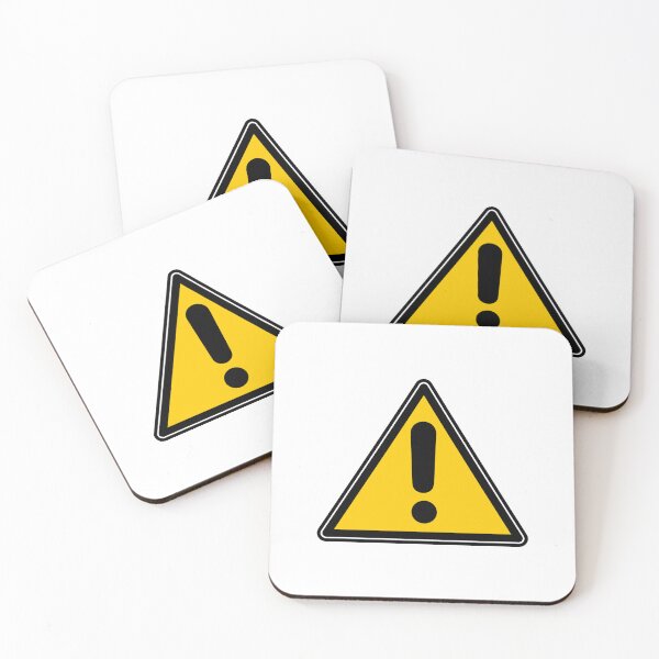 Item preview, The Yellow Caution Triangle designed and sold by CanterburyLane.