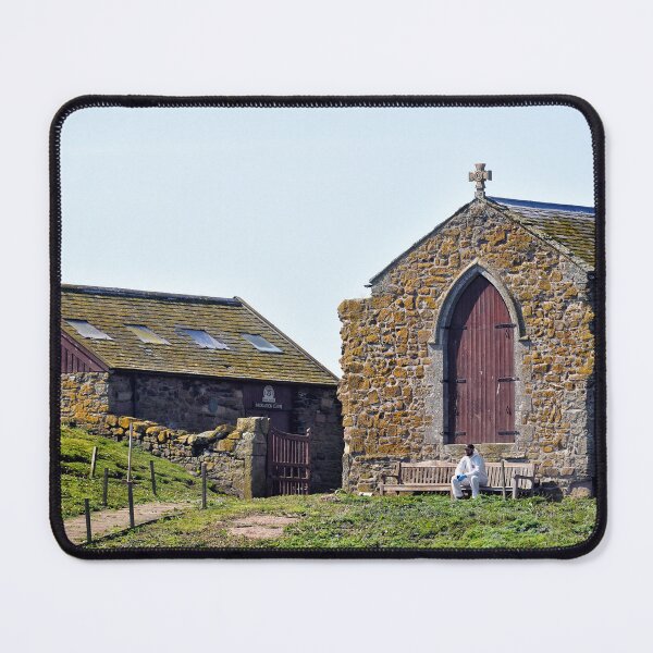 Item preview, A ranger taking a break near St Cuthbert's Chapel, Farne Islands designed and sold by Richard Flint.