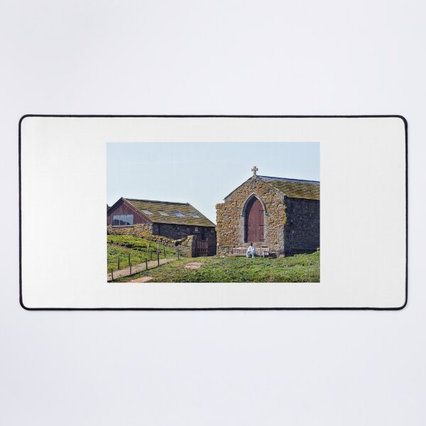 Item preview, A ranger taking a break near St Cuthbert's Chapel, Farne Islands designed and sold by Richard Flint.