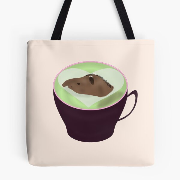 Item preview, Brazilian Lowland Tapir In A Teacup designed and sold by ThatIsSomething.