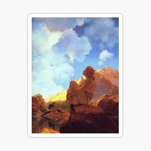 Artikel-Vorschau von Morgen (1922) - Maxfield Parrish, designt und verkauft von SALON DES ARTS.