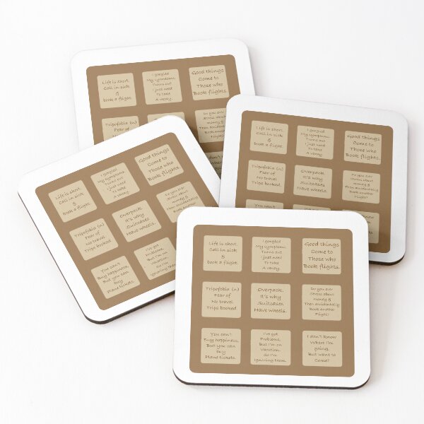 Item preview, Funny Travel Quotes designed and sold by MMc Buck.