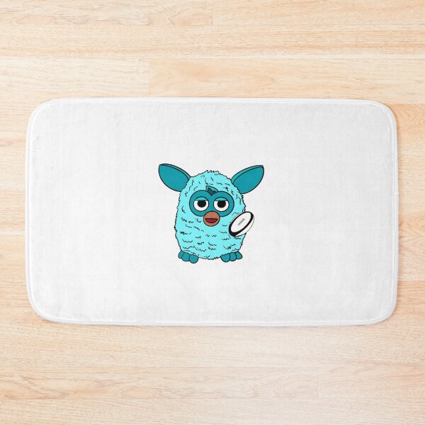 Item preview, Light Blue Rugby Player Furby designed and sold by Animals-by-JB.