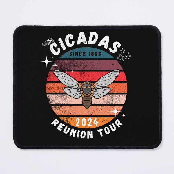 Item preview, Funny Cicada Party Time Summer Brood Reunion Tour 2024 designed and sold by faicalart.