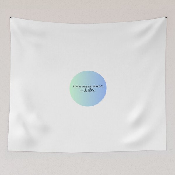Item preview, A motivational reminder, to tend to your zen.  designed and sold by surfingplatypus.