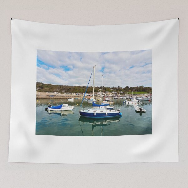 Item preview, Lyme Regis Harbour April 2024 designed and sold by Dorset Girl.