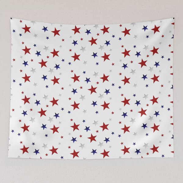 Item preview, Red white and blue stars designed and sold by Minimalismat.