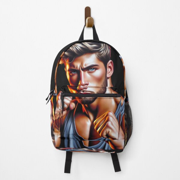 Item preview, Urban Focus: 3D Boxing Graffiti designed and sold by AI-Only Creations.