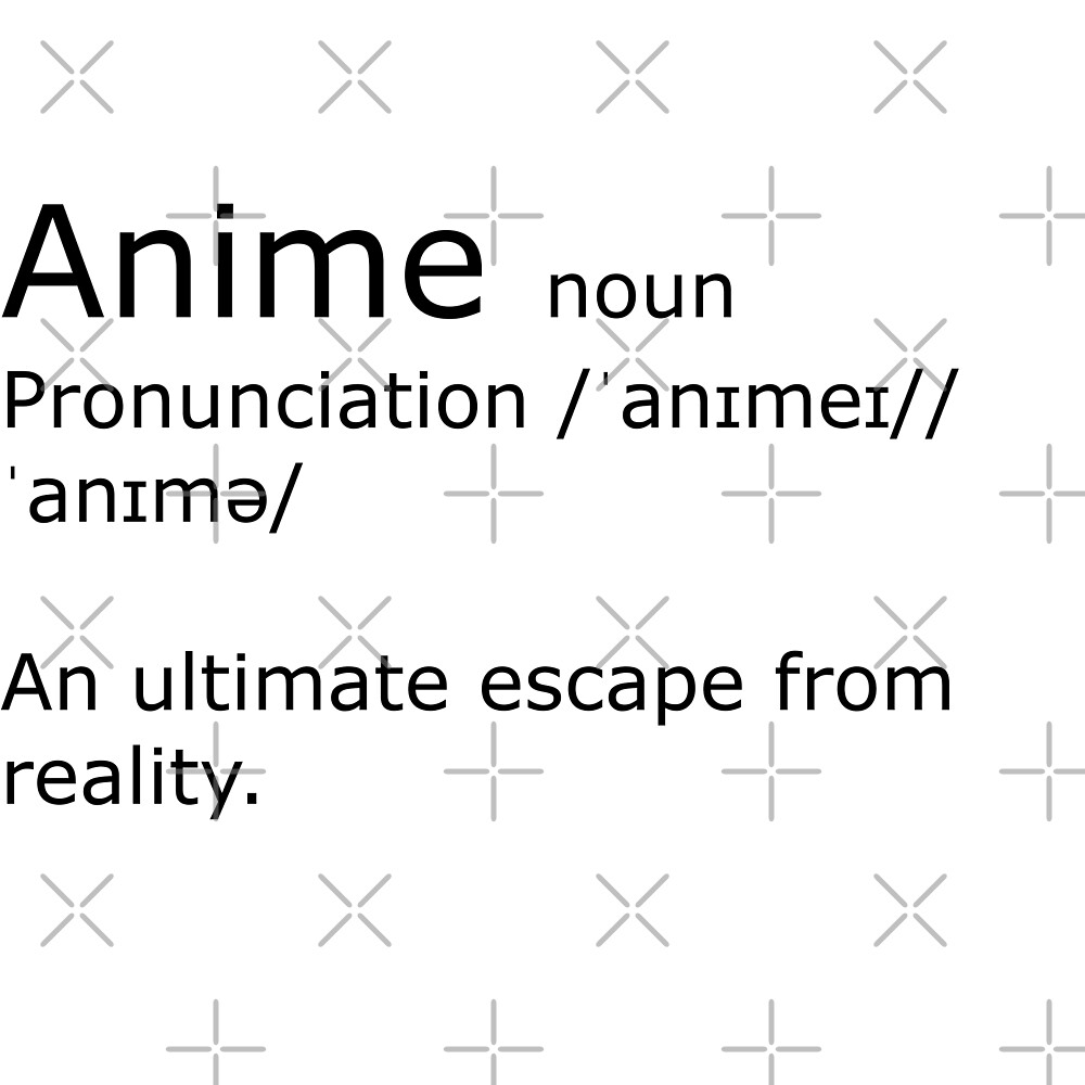 Anime Definition Pronunciation