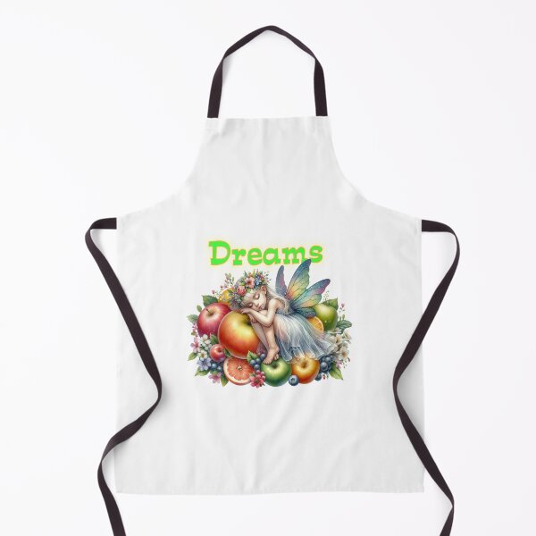 Item preview, Dreaming fairy on a collection of fruits, fantasy art designed and sold by LoneAngel.
