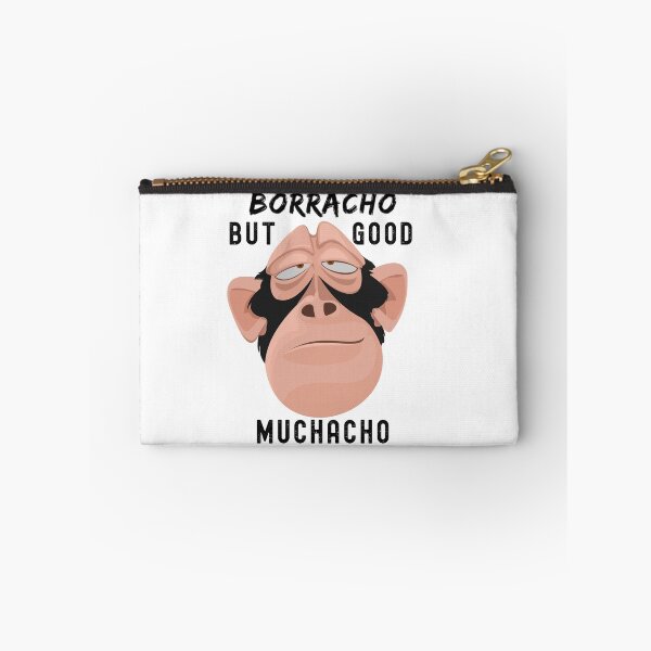 Item preview, Drunk monkey face "Borracho, but good muchacho" designed and sold by ZMaria.