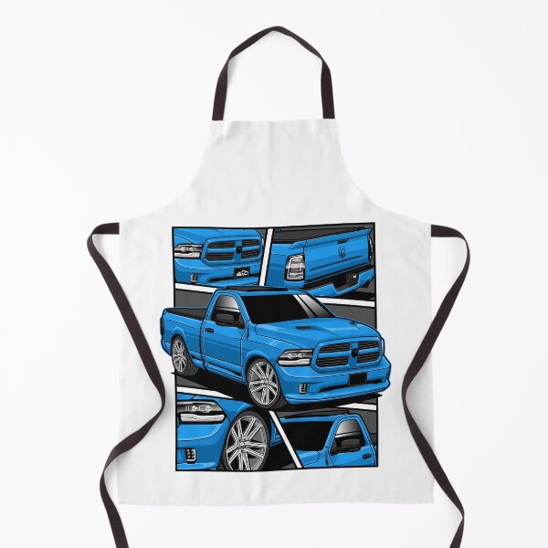 Aperçu de l'œuvre Ram 1500 Pickup Blue créée et vendue par vektoranda.