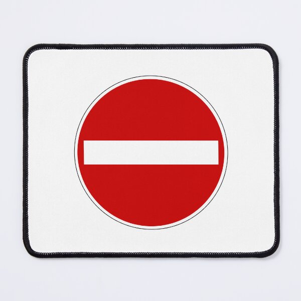 Item preview, The "No Entry" sign designed and sold by CanterburyLane.