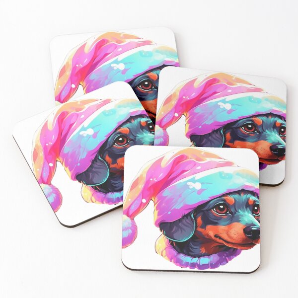 Item preview, Christmas Dachshund  designed and sold by LevCreates.