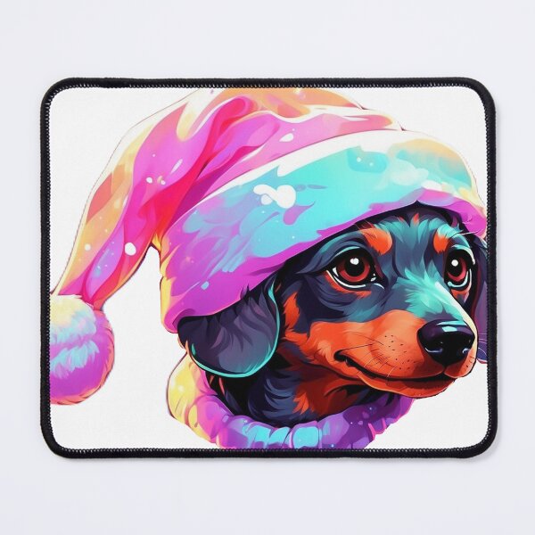 Item preview, Christmas Dachshund designed and sold by LevCreates.
