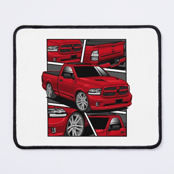 Item preview, Ram 1500 Pickup Red designed and sold by vektoranda.