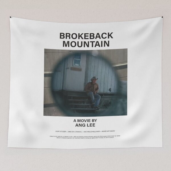 Item preview, BROKEBACK MOUNTAIN // movie poster aesthetic minimal designed and sold by 33ll.