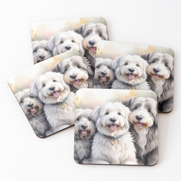Item preview, Old English Sheepdogs designed and sold by M-Y-A-R-T-.