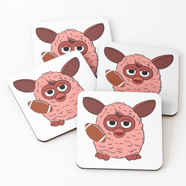 Item preview, Cherry Red American Football Player Furby designed and sold by Animals-by-JB.
