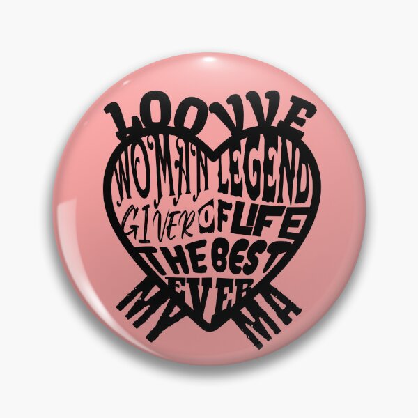 Item preview, LOVE MY MA! Graphic Design (White and Black Version) designed and sold by potluck.