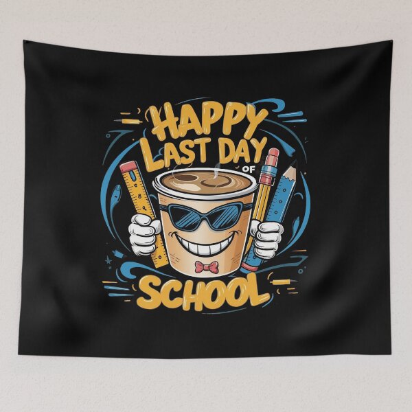 Item preview, Happy last day of school. designed and sold by swiftbinaries.