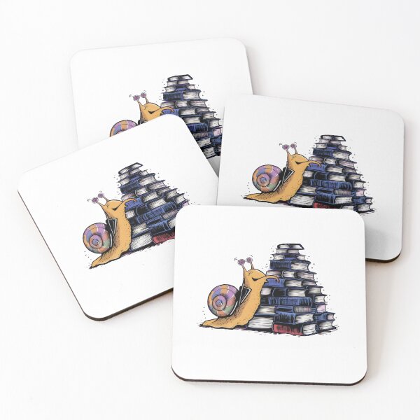 Item preview, Snail on Books - Over Procrastination designed and sold by BNCH44.