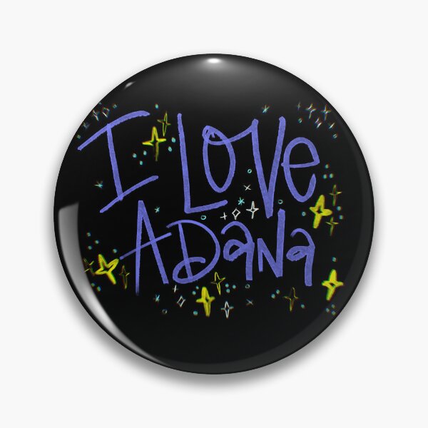 Item preview, I LOVE ADANA NAME PURPLE designed and sold by GIVENGRACE.ART.