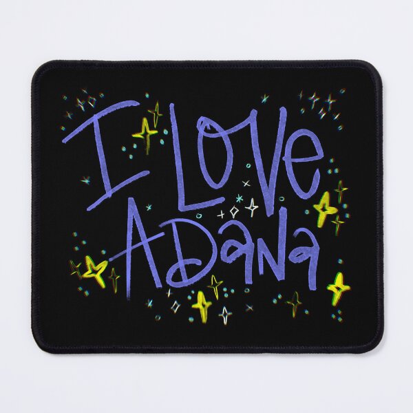 Item preview, I LOVE ADANA NAME PURPLE designed and sold by GIVENGRACE.ART.