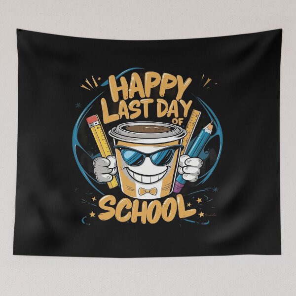 Item preview, Happy last day of school. designed and sold by swiftbinaries.