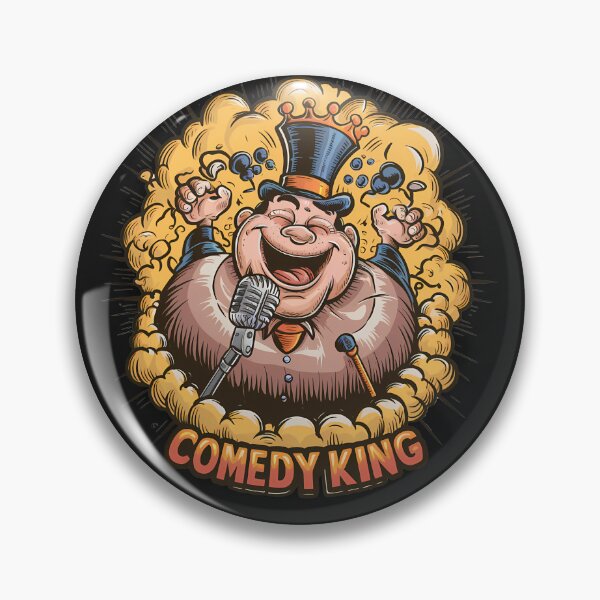Item preview, Royal Laughs: Comedy King Design designed and sold by TrendyGraphTees.