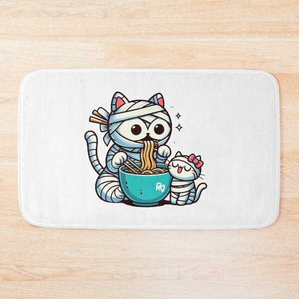 Item preview, Mummy Cat Eat Ramen designed and sold by Designowner.