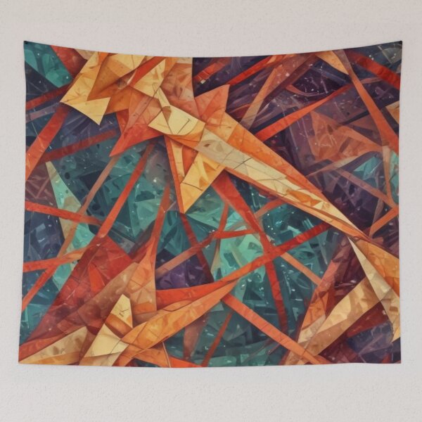 Item preview, Digital Tessellation Pattern Print Design designed and sold by imanshu.